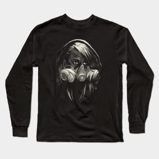 Graffiti girl Long Sleeve T-Shirt